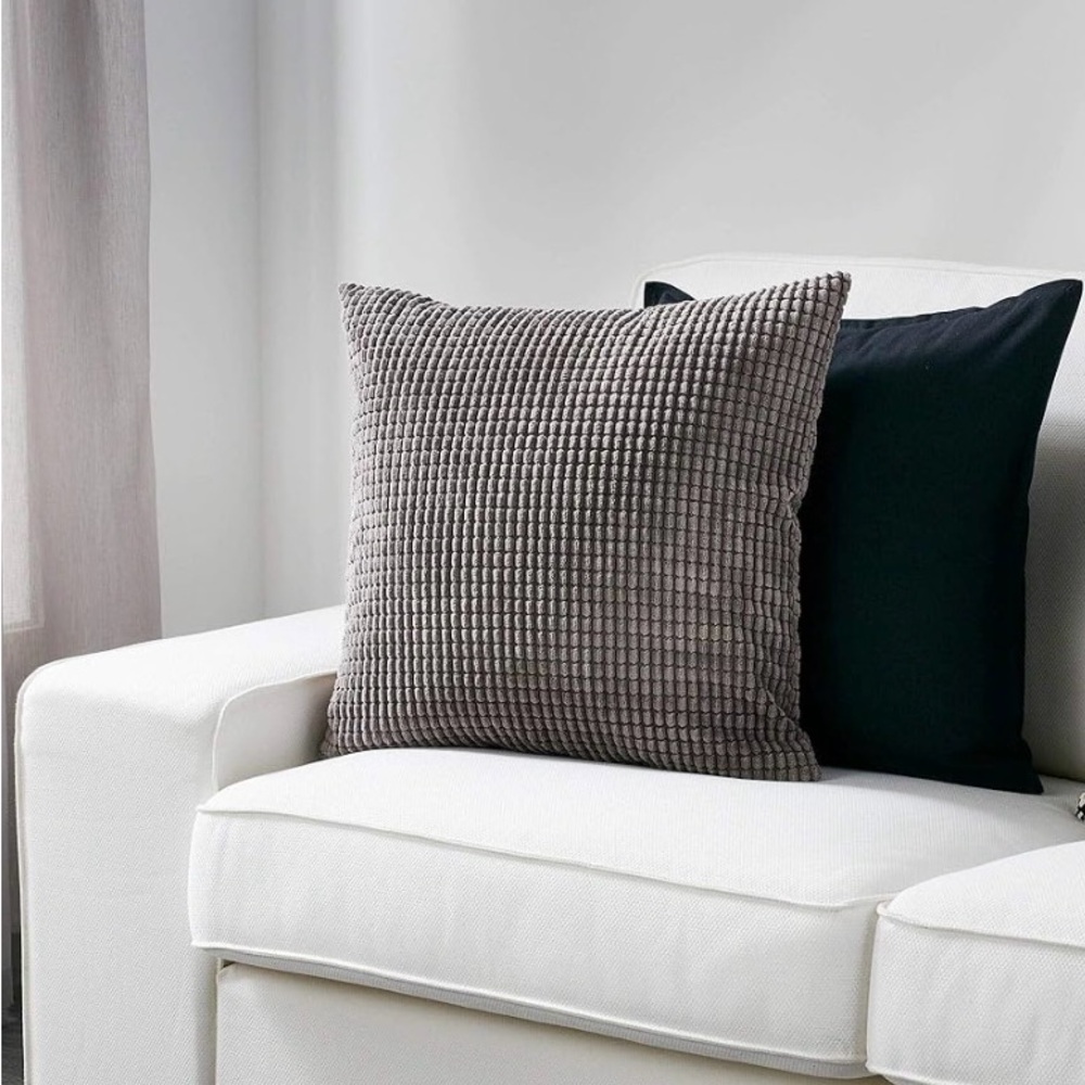 NWT IKEA 2 pieces Pillows Gray Gullklokca
